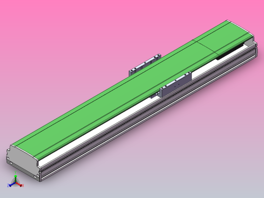 DMSL170-MCM长行程丝杆模组直线滑台（电机内装）[DMSL170-L05S700-DT400-C2U-MCM-P5]正等轴测缩略图