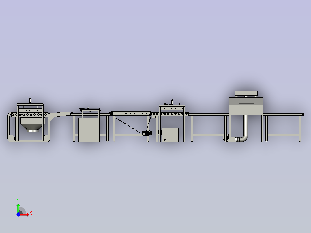 方块地毯清洗装置前视图