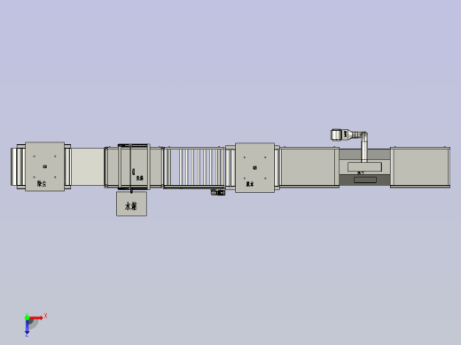方块地毯清洗装置俯视缩略图