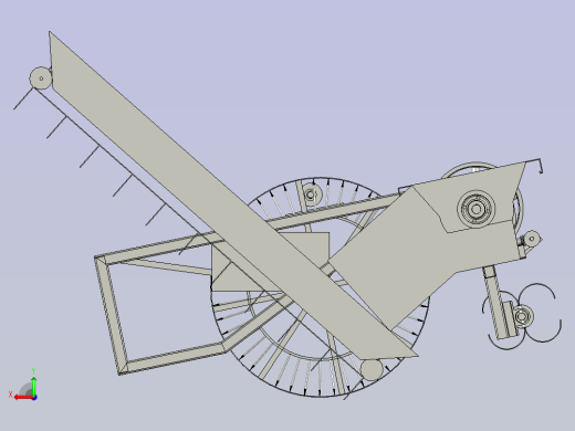 牵引式打瓜捡拾一体机后视缩略图