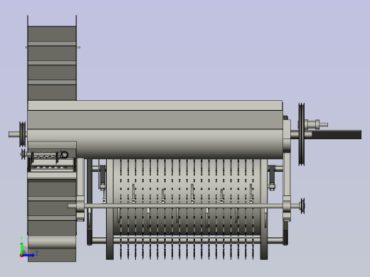 牵引式打瓜捡拾一体机左视缩略图