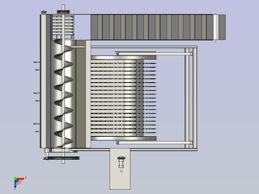 牵引式打瓜捡拾一体机俯视缩略图