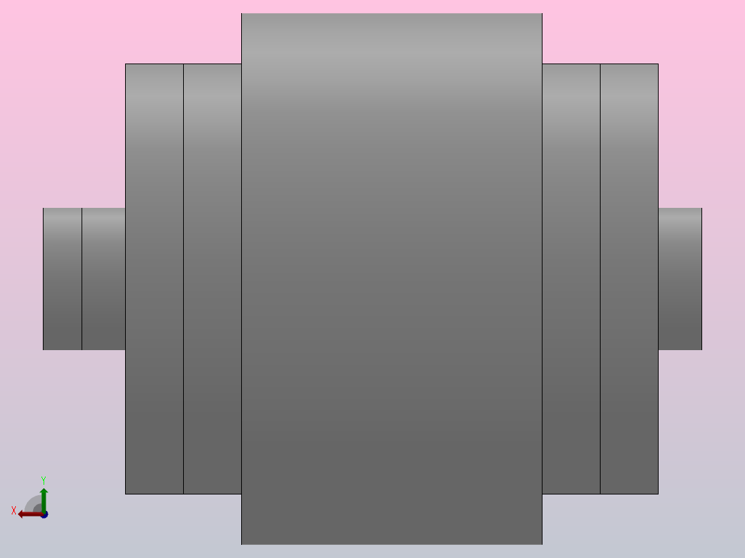 双节距滚子链R型链条_DCR-C212AL-10后视图