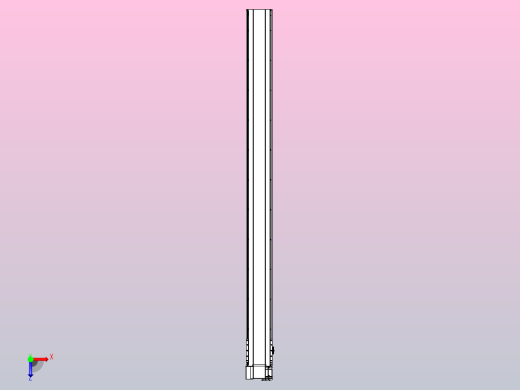 皮带直线轴半封闭可选导轨TPA-HNB-175D-140-L2100-LP-C-P75-N3俯视缩略图