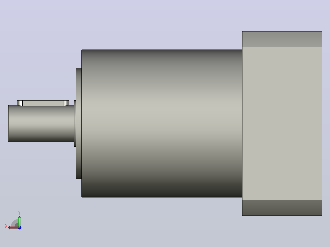 间隙减速器gearbox_gbx080008k_gbk_080_100_3_f后视图