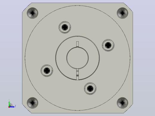 间隙减速器gearbox_gbx080008k_gbk_080_100_3_f左视缩略图
