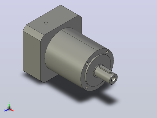 间隙减速器gearbox_gbx080008k_gbk_080_100_3_f正等轴测缩略图