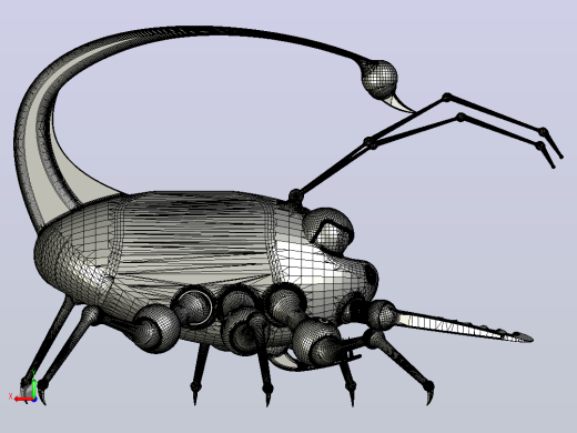 海洋生物鱼类Mister Crawley后视缩略图