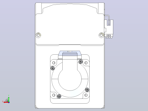 日规模组半封闭丝杆TPA-HNR-105D-1610C-L350-MP-C-P40-N3后视缩略图