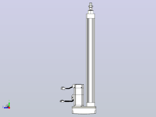 轻载电动缸TPA-ESR40-1210C-L400-MR-W-P40-C3右视缩略图