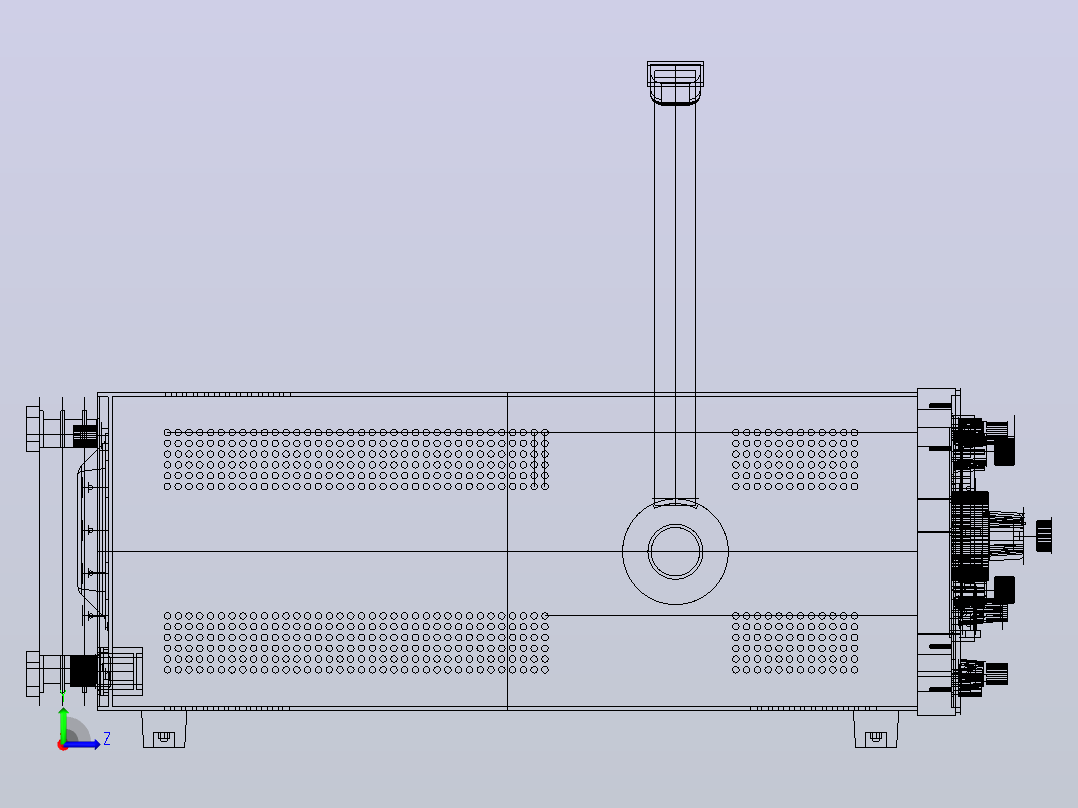 COS6100示波器100MHZ16左视图