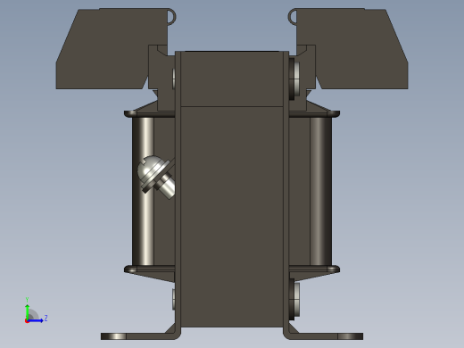 NDK2-50 380V-220V控制变压器三维模型202407左视缩略图