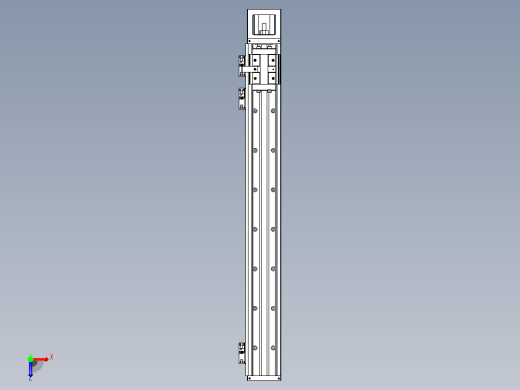 钢基模组TPA-KSR-8610C-840A1-M-F0S2俯视缩略图