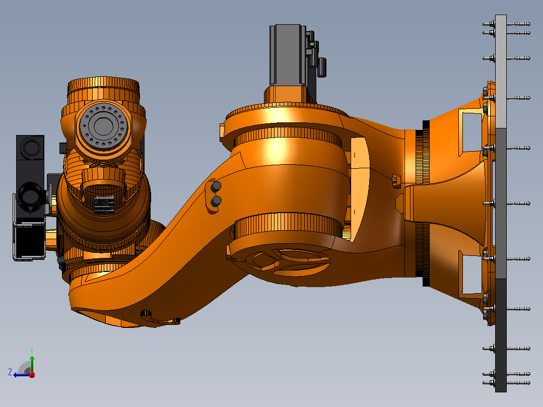 KUKA KR 1000 L750 titan机器人右视图
