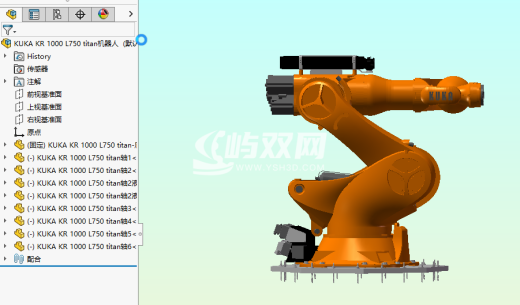 KUKA KR 1000 L750 titan机器人缩略图