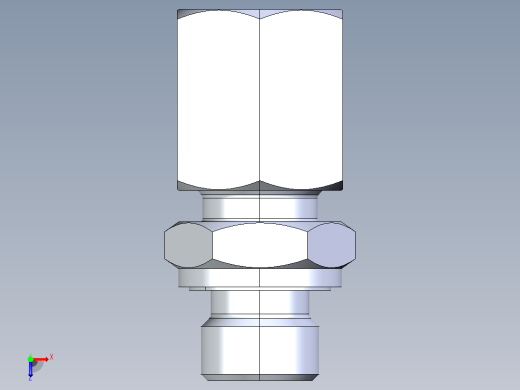 1CM-WD 1CM-WD 公制螺纹胶垫密封柱端[1CM-12-10WD-RN]俯视缩略图