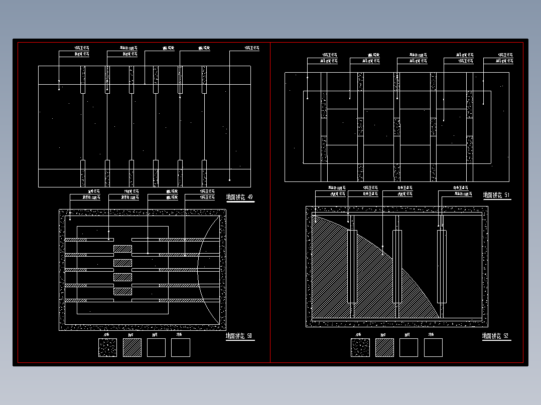 室内装修图库-地面拼花-714-715