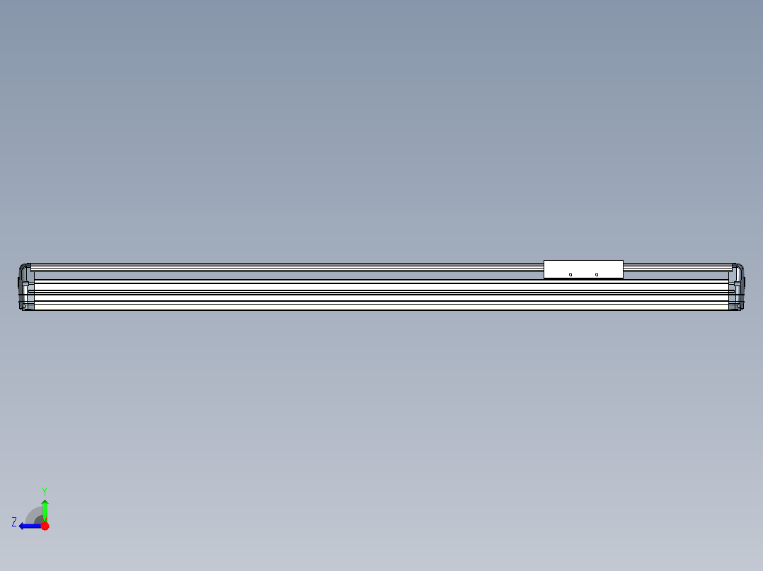 Toyo东佑达直线模组-ETH17-950-M-煞車-組合右视图