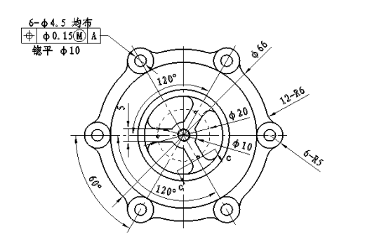 上盖的工工艺规程及钻6-Ф4.5孔的夹具设计 (2)缩略图