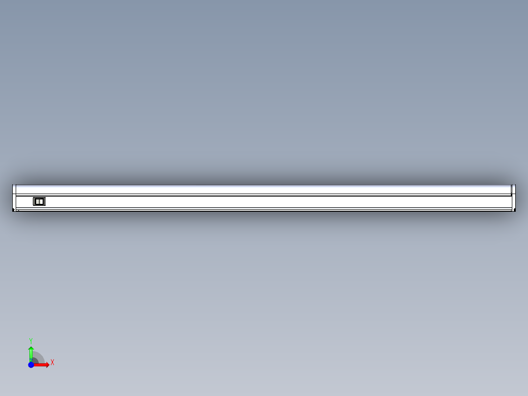 型材-KJN LED LIGHT STRIP 862MM WLB32ZC850PBQM前视图