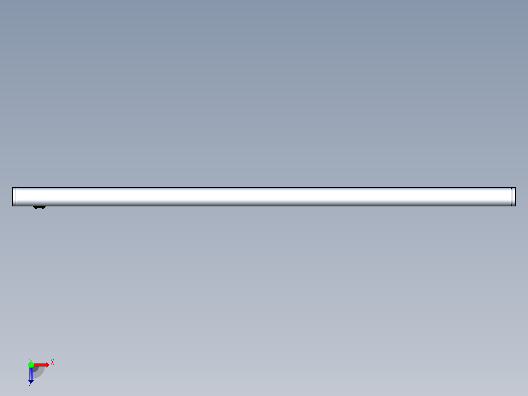 型材-KJN LED LIGHT STRIP 862MM WLB32ZC850PBQM俯视图