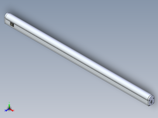 型材-KJN LED LIGHT STRIP 862MM WLB32ZC850PBQM正等轴测缩略图