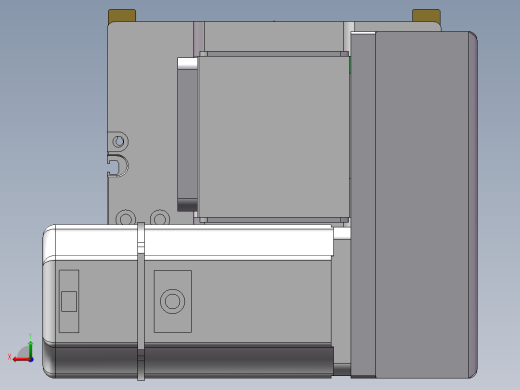 MTB同步带半封闭MTB14M-RD-200W后视缩略图
