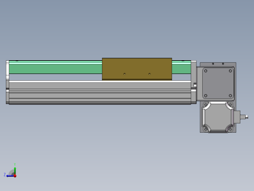 MTB同步带半封闭MTB14M-RD-200W右视缩略图