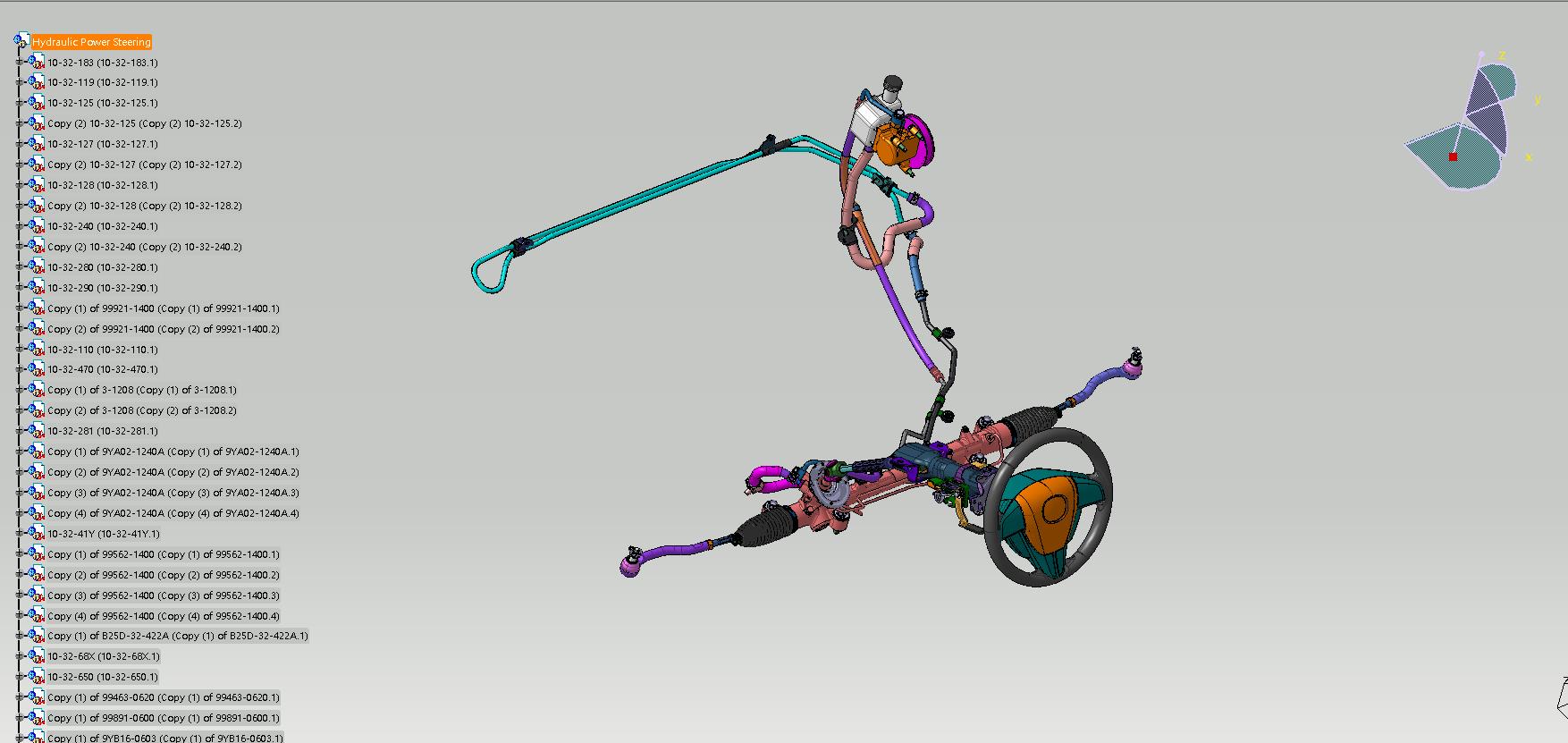 机械式液压助力转向系统HPS设计