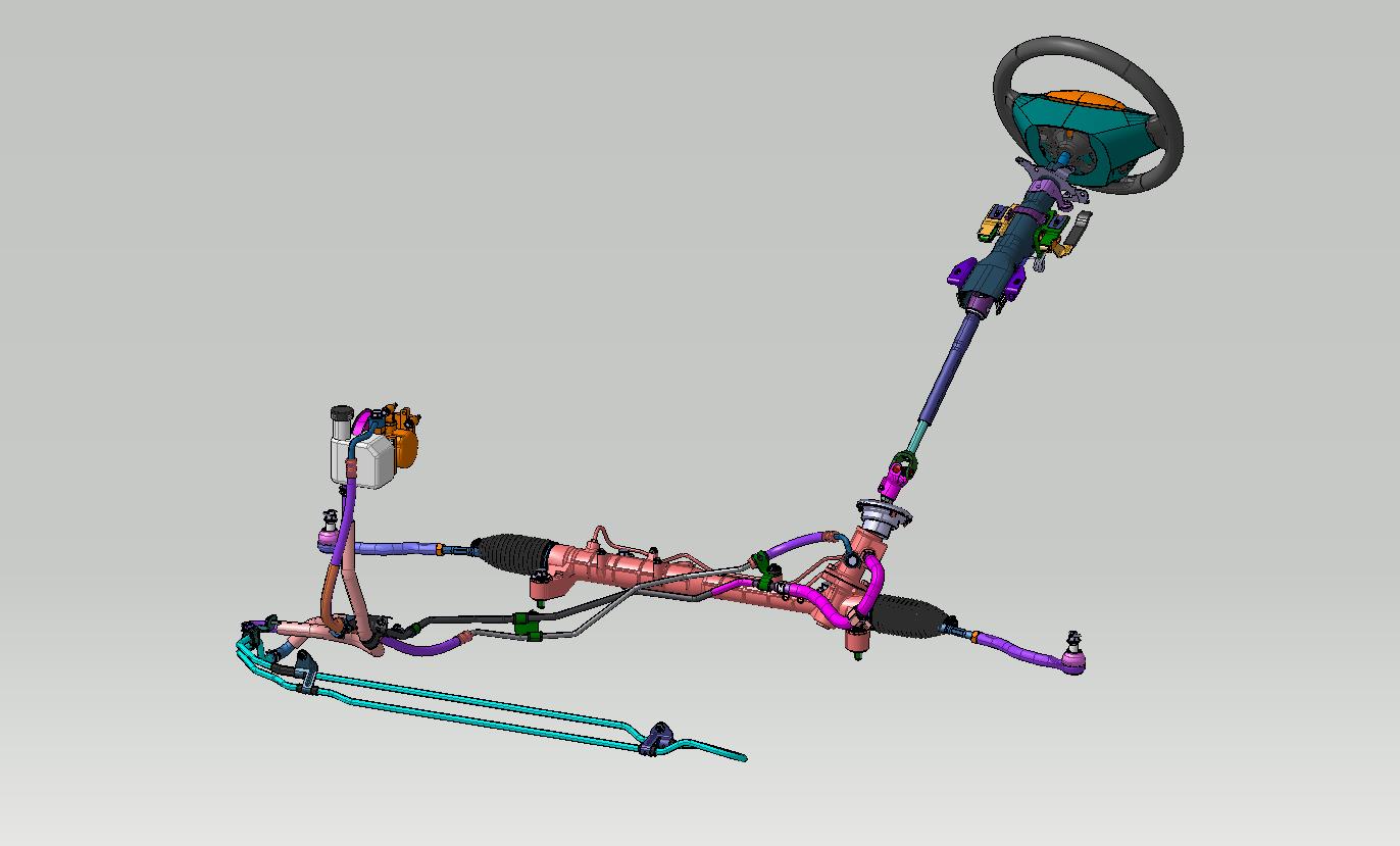 机械式液压助力转向系统HPS设计