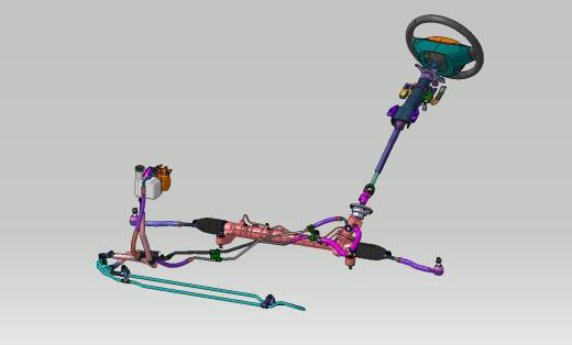机械式液压助力转向系统HPS设计缩略图
