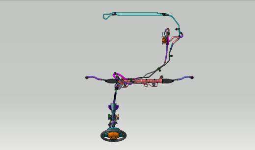 机械式液压助力转向系统HPS设计缩略图