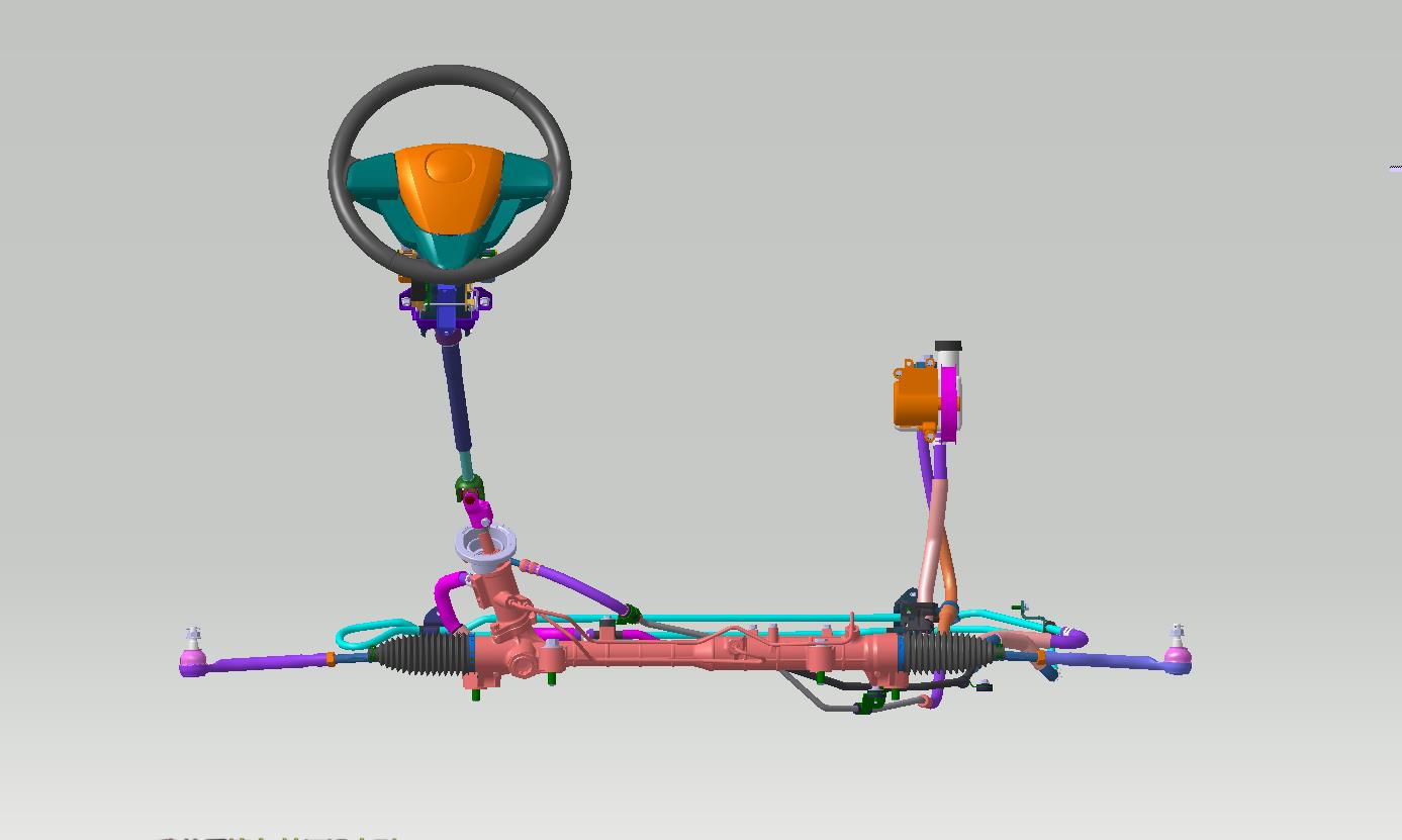 机械式液压助力转向系统HPS设计