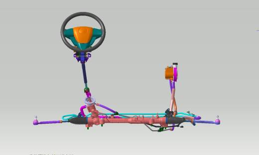 机械式液压助力转向系统HPS设计缩略图