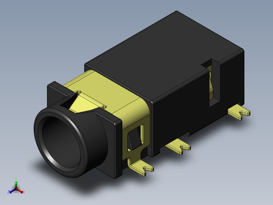 PJ311D (PJ-311D) SMD PCB 安装 3.5mm 音频插孔母插座