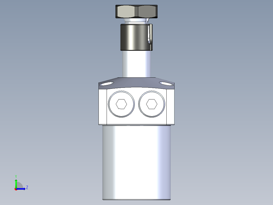 KOSMEKLHA0360-CR-Y60_R01多系列多零件图纸模型左视图