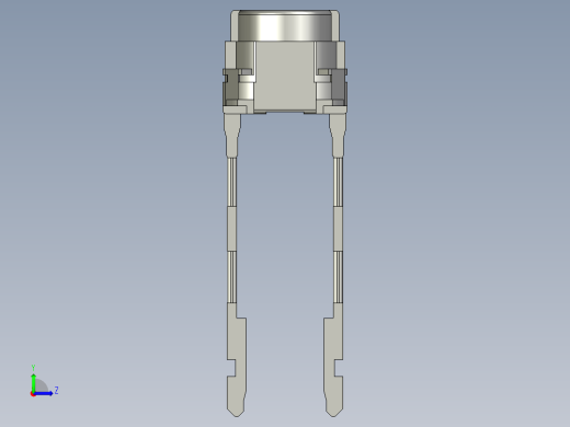 16毫米方形长程2R轻触开关左视缩略图