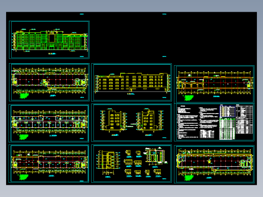 国龙花园20＃楼施工图