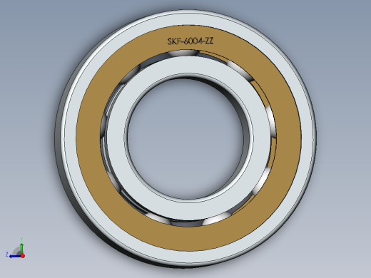 SKF深沟球轴承6004-2Zmmmx