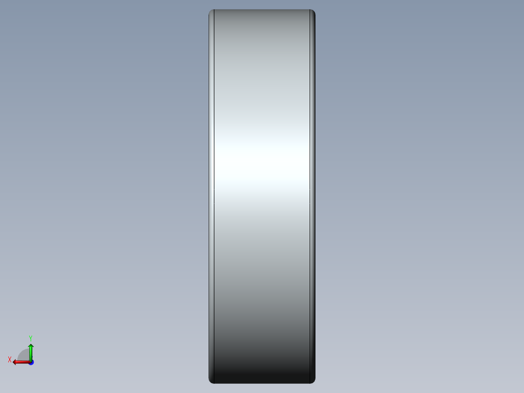 SKF深沟球轴承6004-2Zmmmx后视图