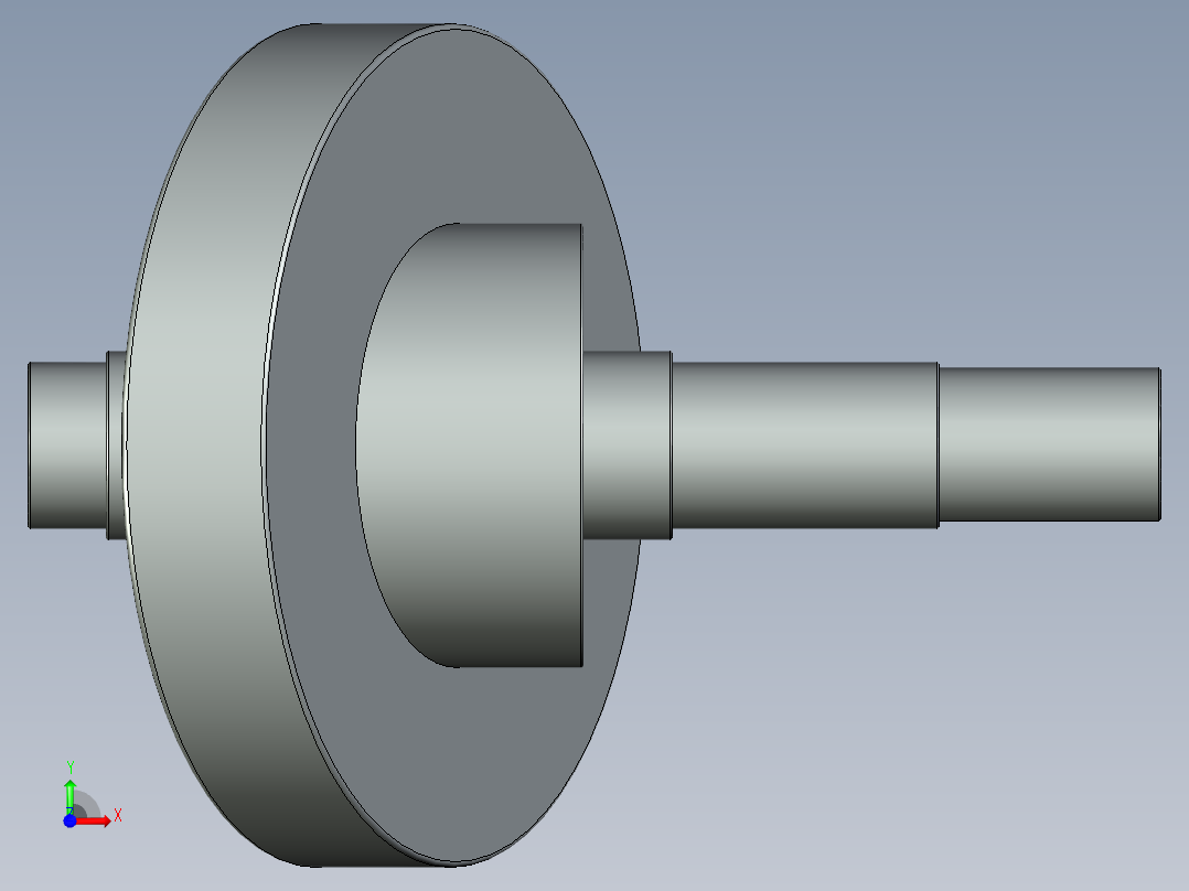汽车空调压缩机斜盘前视图