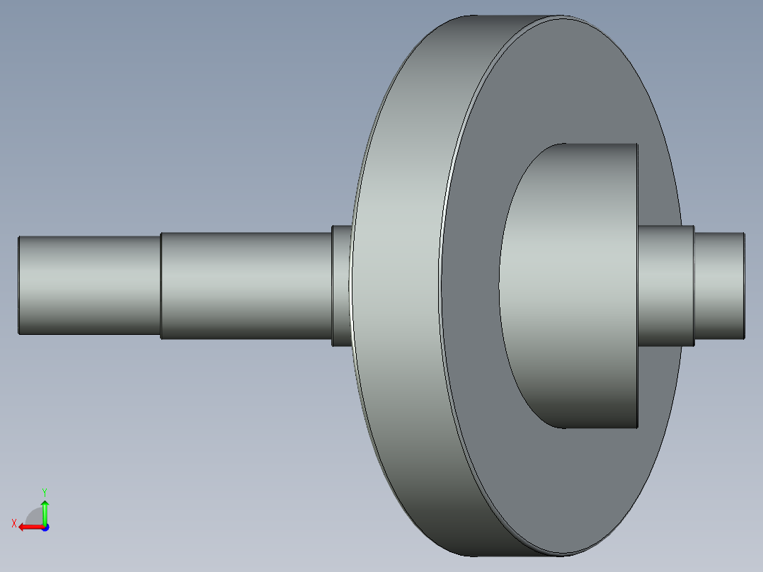 汽车空调压缩机斜盘后视图