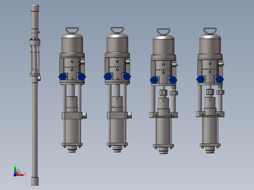 5款比率柱塞泵前视图