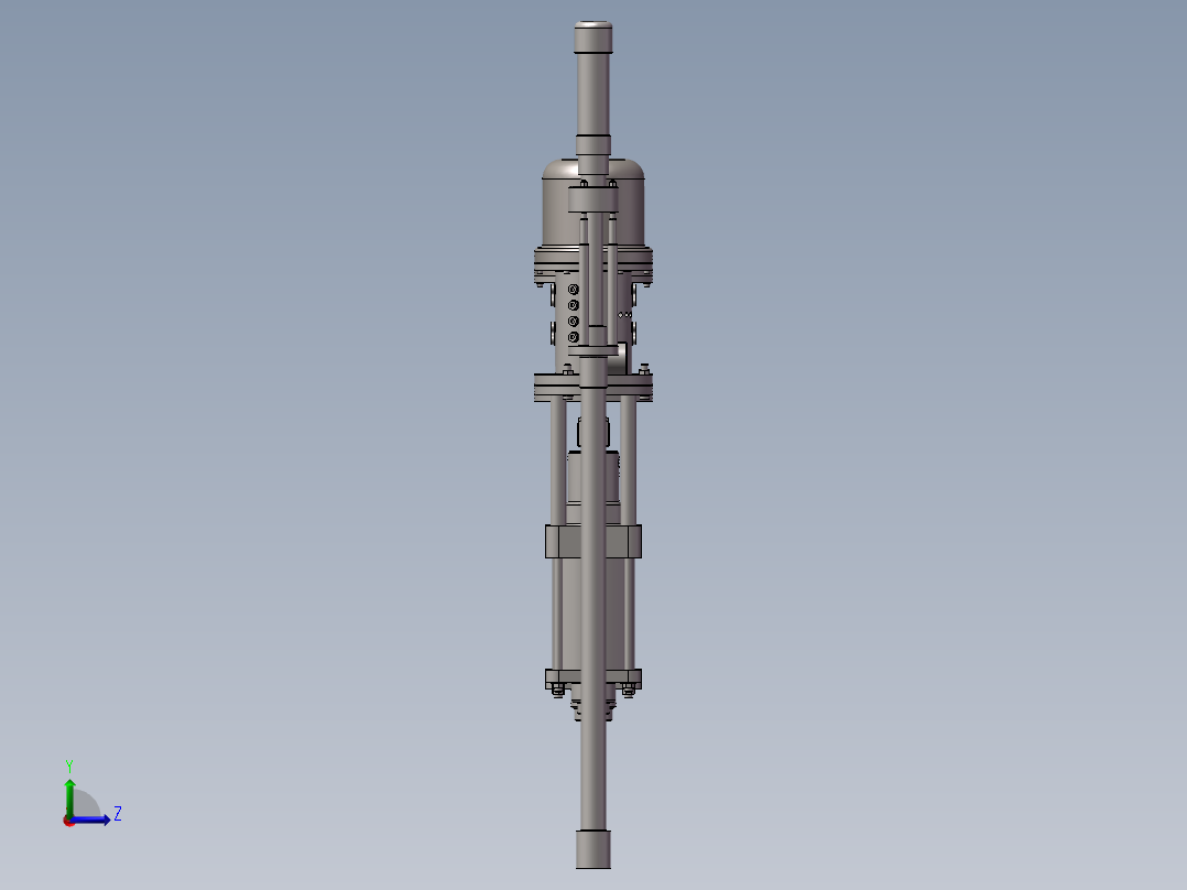 5款比率柱塞泵左视图