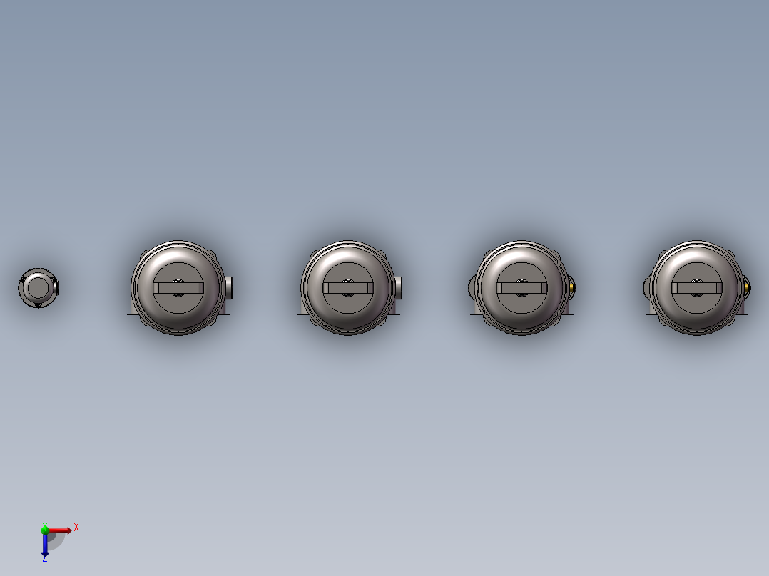 5款比率柱塞泵俯视图