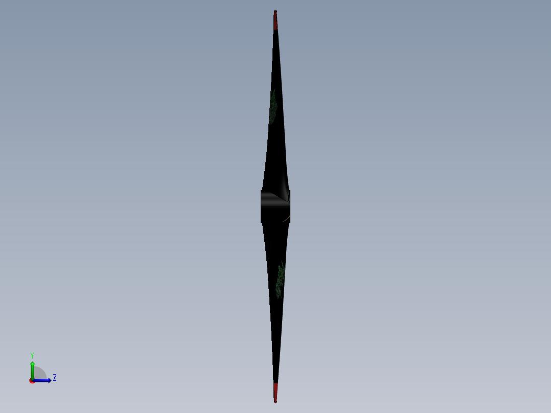 螺旋桨(129)左视图