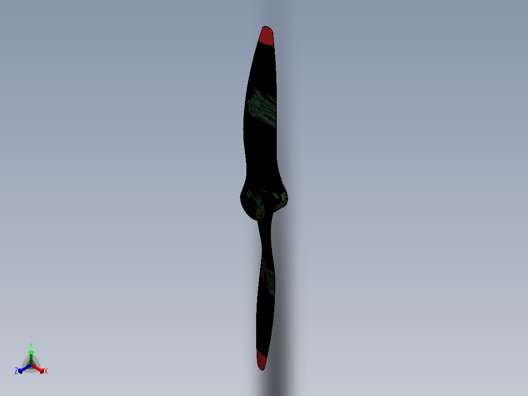 螺旋桨(129)正等轴测图