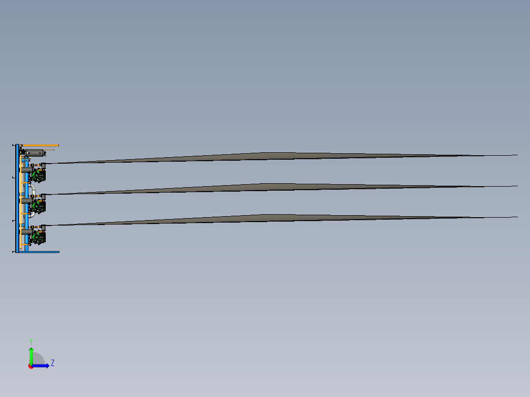 A2004734-3x6FE-44Y制冷装置左视图