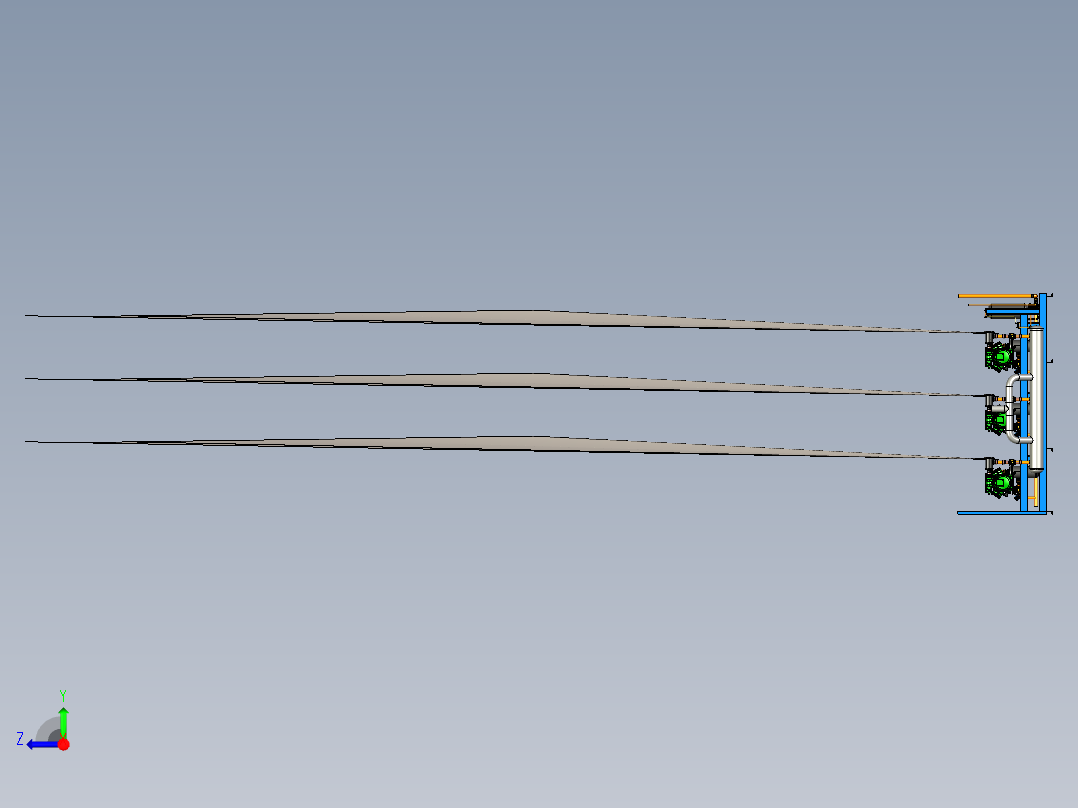 A2004734-3x6FE-44Y制冷装置右视图