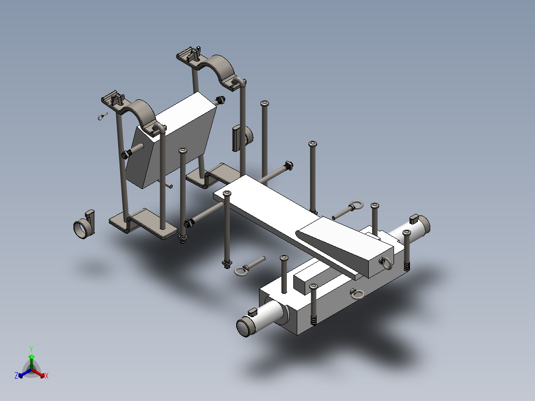 大炮正等轴测图
